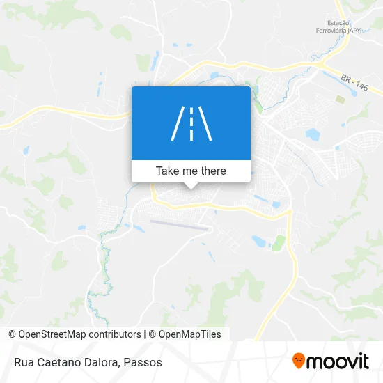Rua Caetano Dalora map