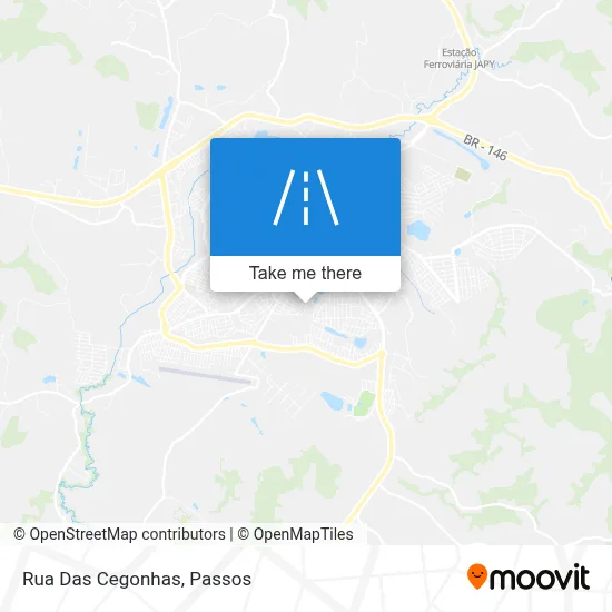 Rua Das Cegonhas map