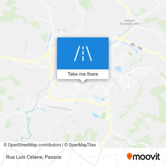 Rua Luís Celane map