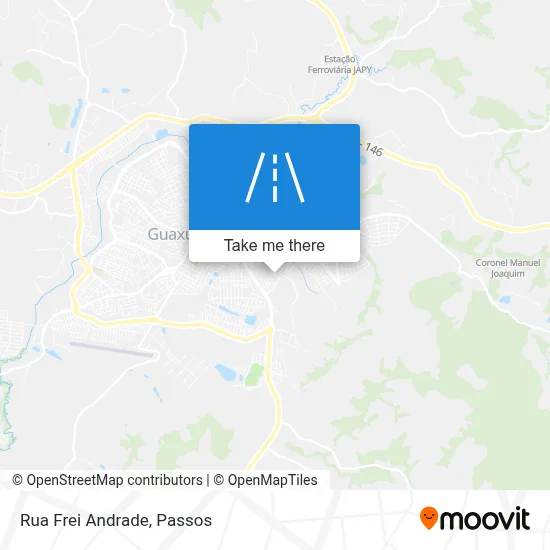 Rua Frei Andrade map