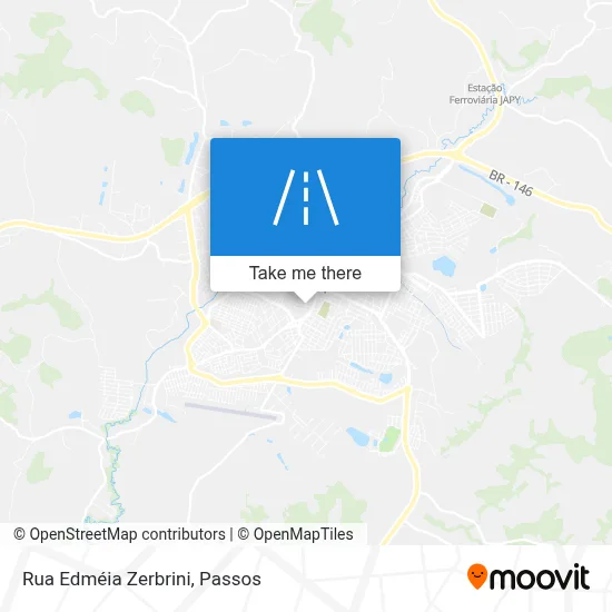 Rua Edméia Zerbrini map