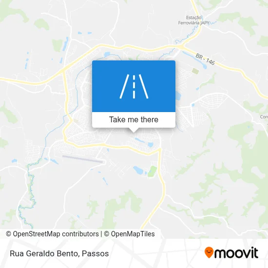 Rua Geraldo Bento map