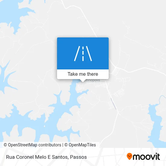 Rua Coronel Melo E Santos map