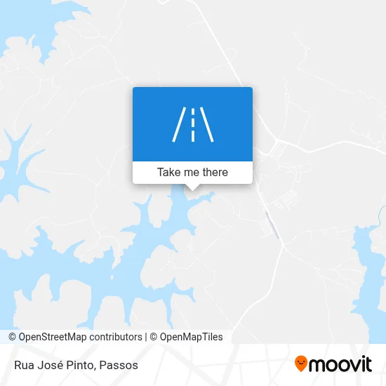 Rua José Pinto map