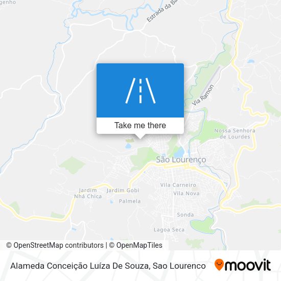 Alameda Conceição Luíza De Souza map