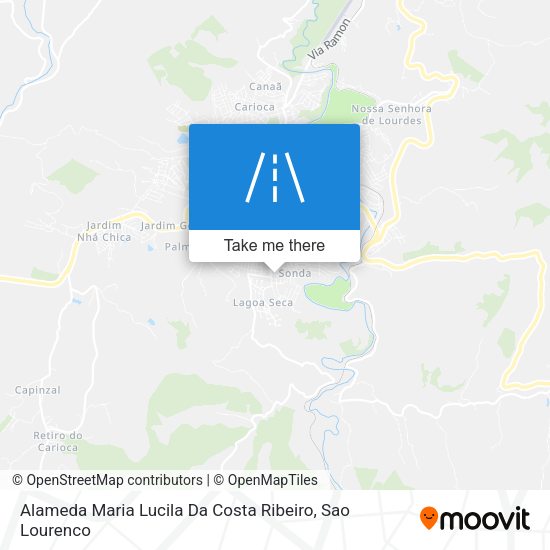 Alameda Maria Lucila Da Costa Ribeiro map