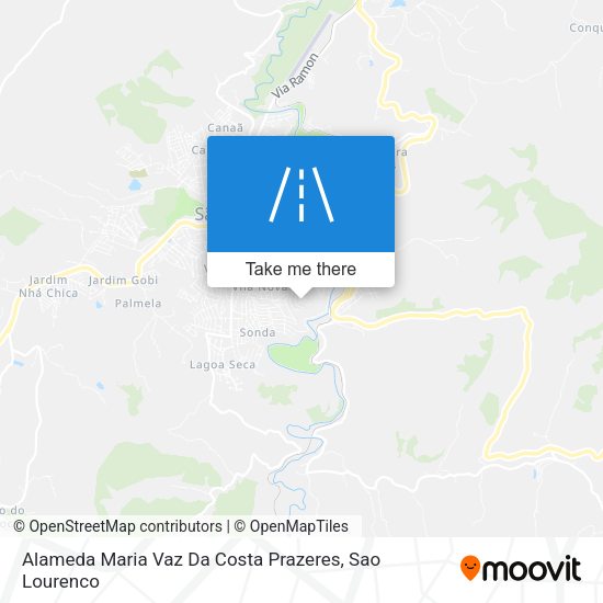 Alameda Maria Vaz Da Costa Prazeres map