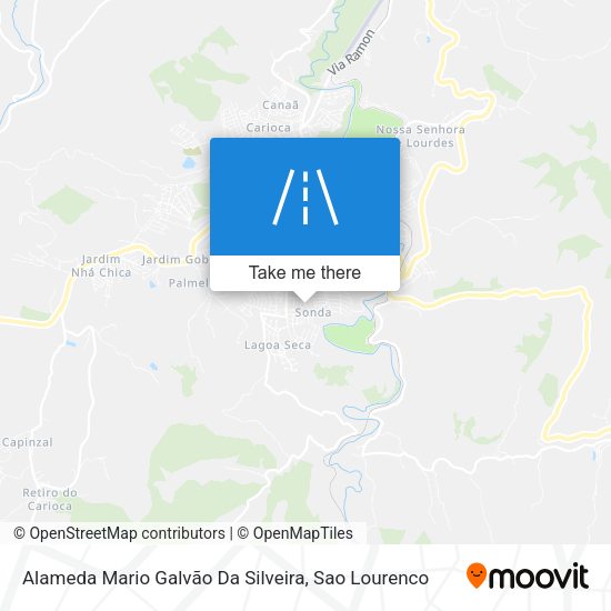 Alameda Mario Galvão Da Silveira map