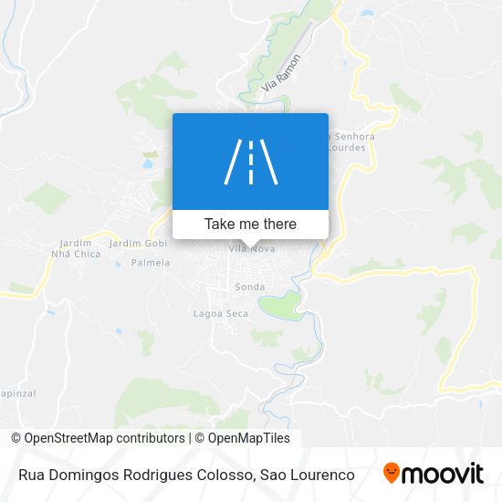 Rua Domingos Rodrigues Colosso map
