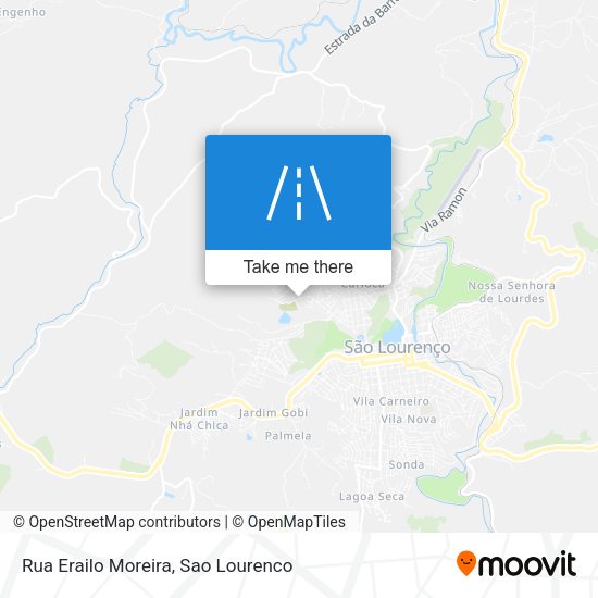 Rua Erailo Moreira map