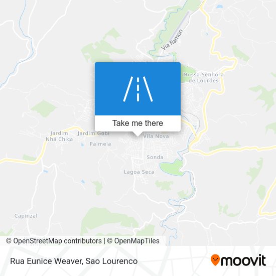 Rua Eunice Weaver map