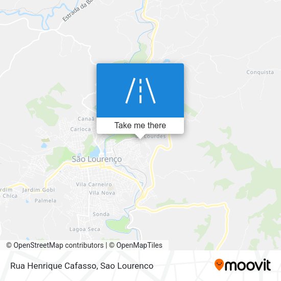 Rua Henrique Cafasso map