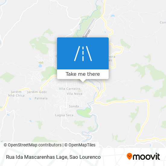 Rua Ida Mascarenhas Lage map