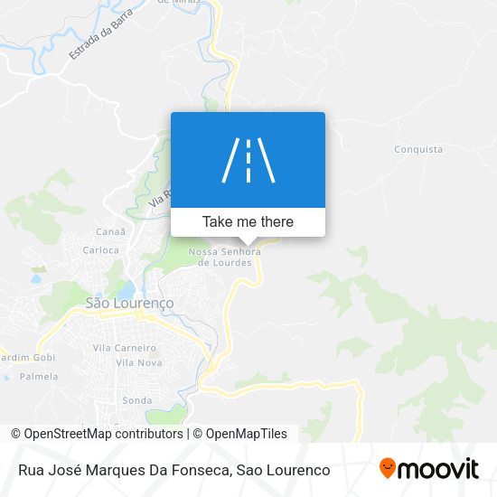 Rua José Marques Da Fonseca map