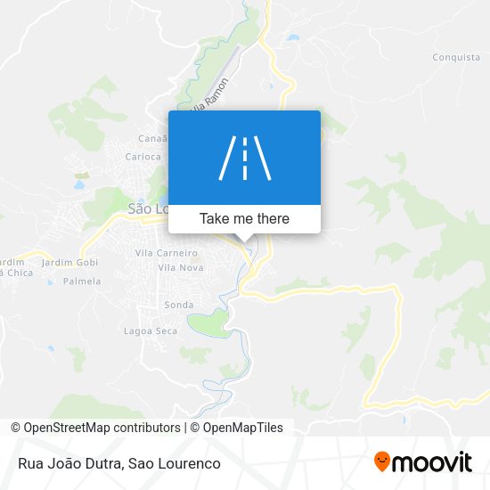 Rua João Dutra map