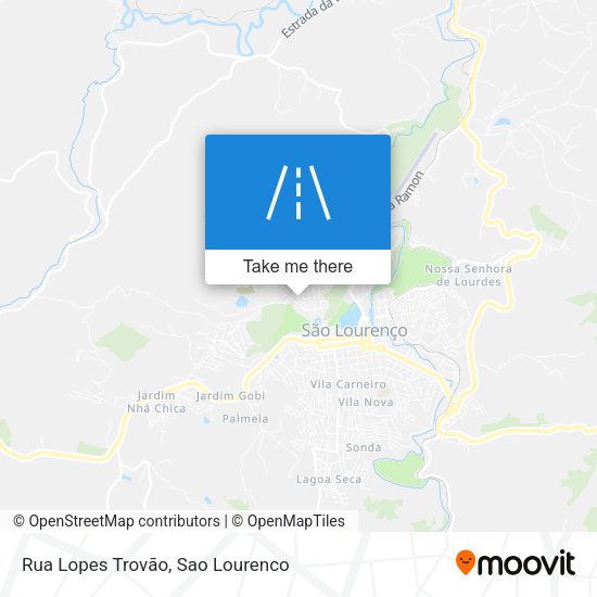 Rua Lopes Trovão map