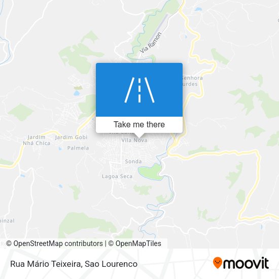 Rua Mário Teixeira map
