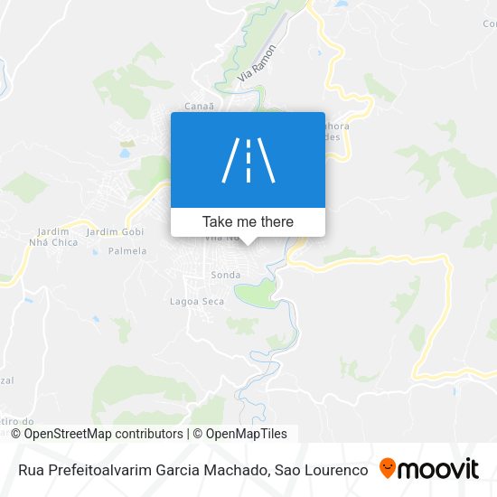 Rua Prefeitoalvarim Garcia Machado map