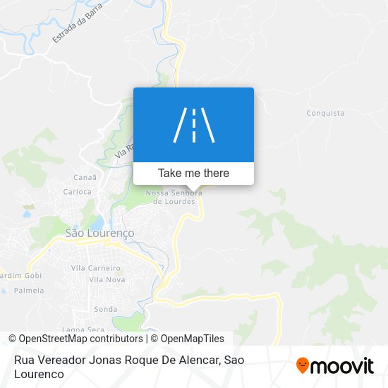 Rua Vereador Jonas Roque De Alencar map