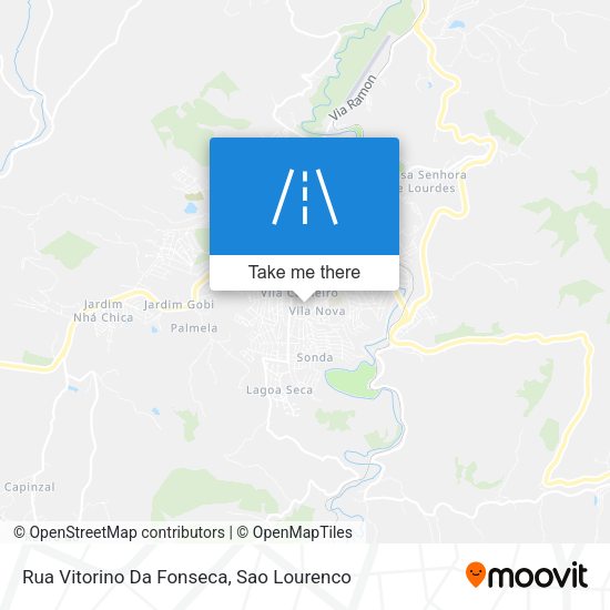 Rua Vitorino Da Fonseca map