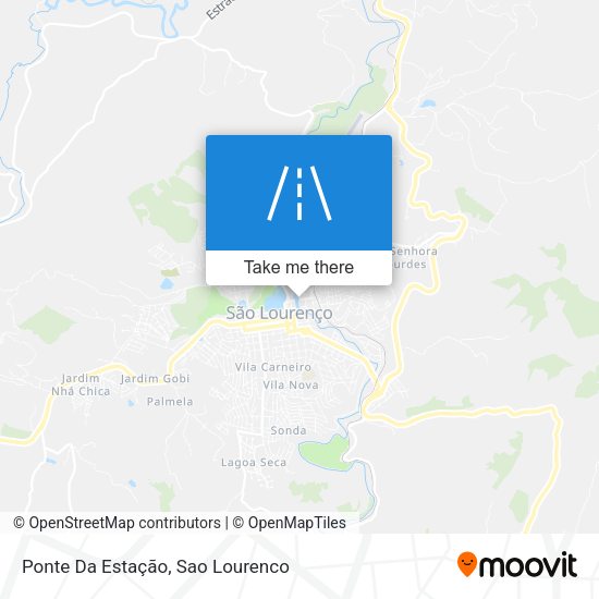 Ponte Da Estação map