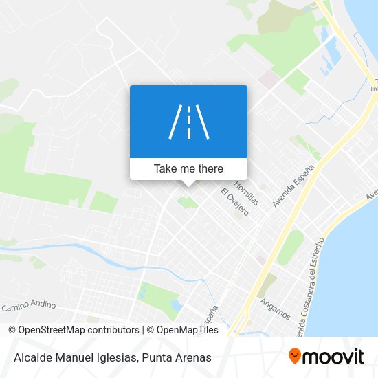 Mapa de Alcalde Manuel Iglesias