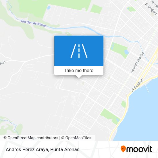 Andrés Pérez Araya map