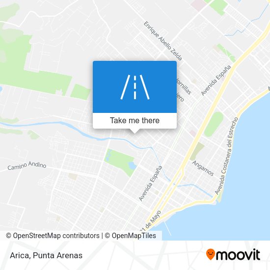 Mapa de Arica