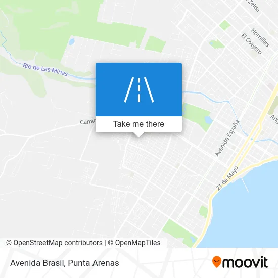 Avenida Brasil map