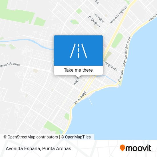 Mapa de Avenida España
