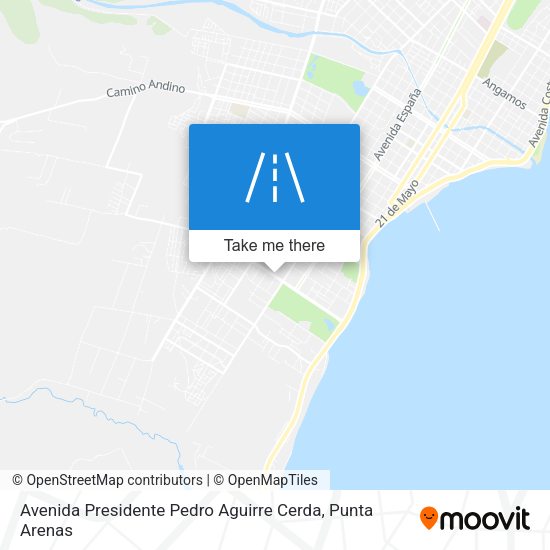 Mapa de Avenida Presidente Pedro Aguirre Cerda