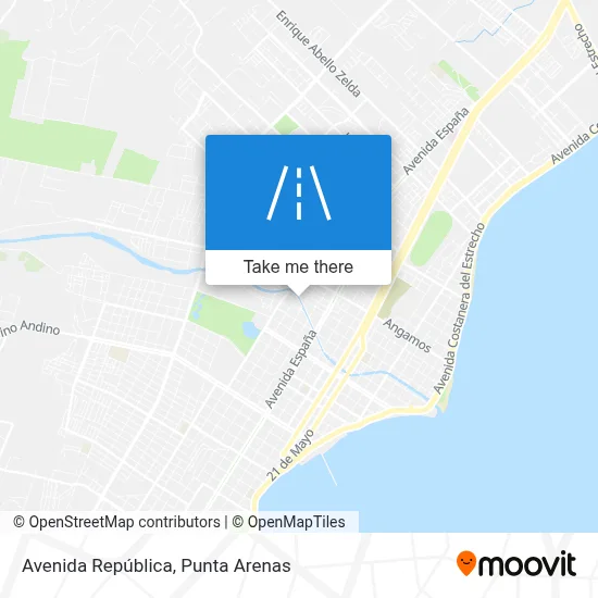 Avenida República map