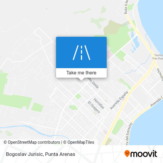 Mapa de Bogoslav Jurisic