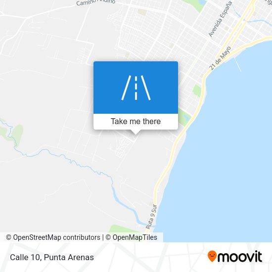 Mapa de Calle 10