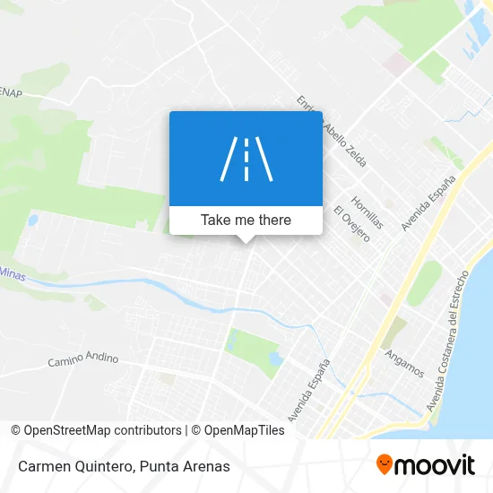 Carmen Quintero map