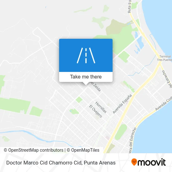 Doctor Marco Cid Chamorro Cid map