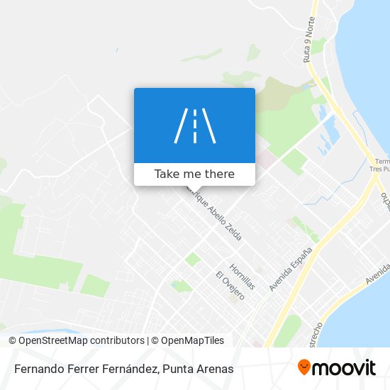 Mapa de Fernando Ferrer Fernández