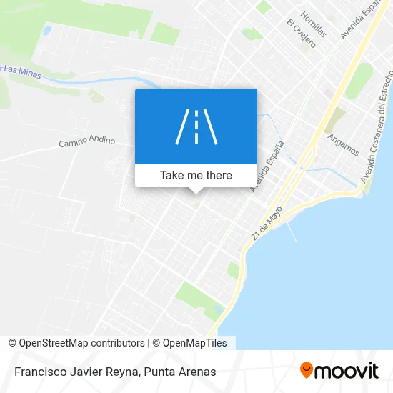 Francisco Javier Reyna map