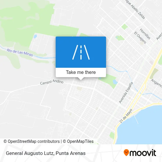 General Augusto Lutz map