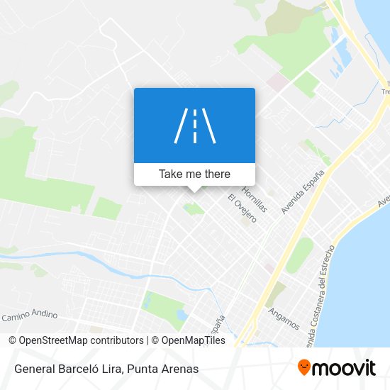 General Barceló Lira map