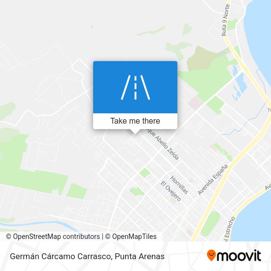 Mapa de Germán Cárcamo Carrasco