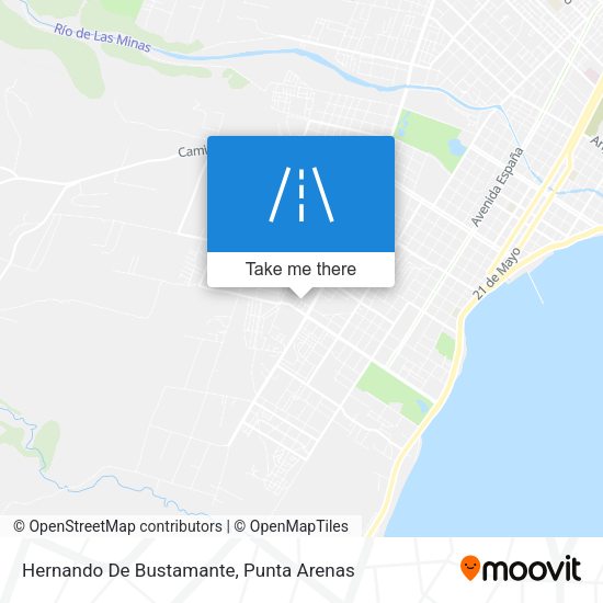 Hernando De Bustamante map