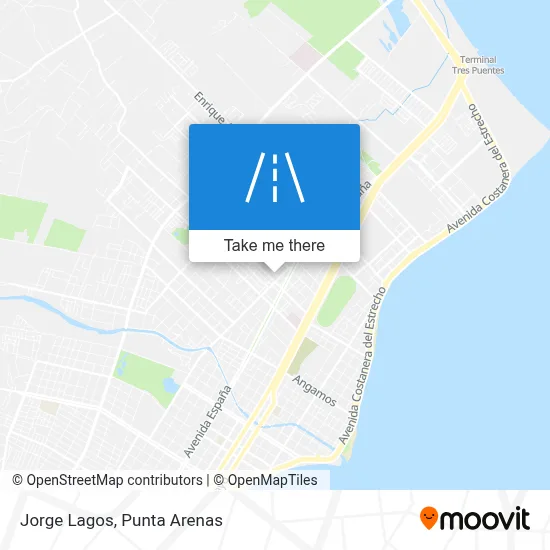Jorge Lagos map