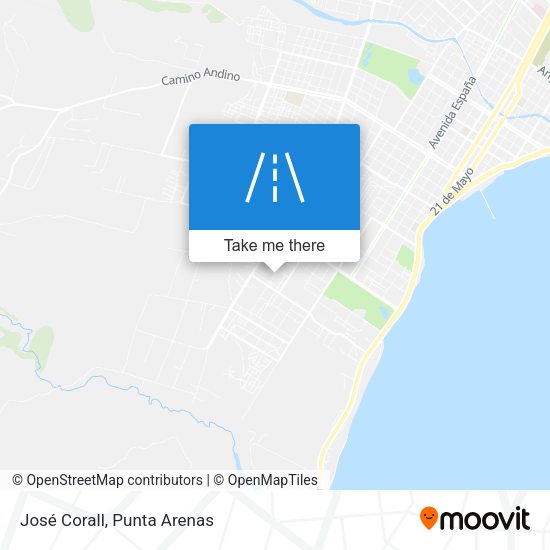 Mapa de José Corall