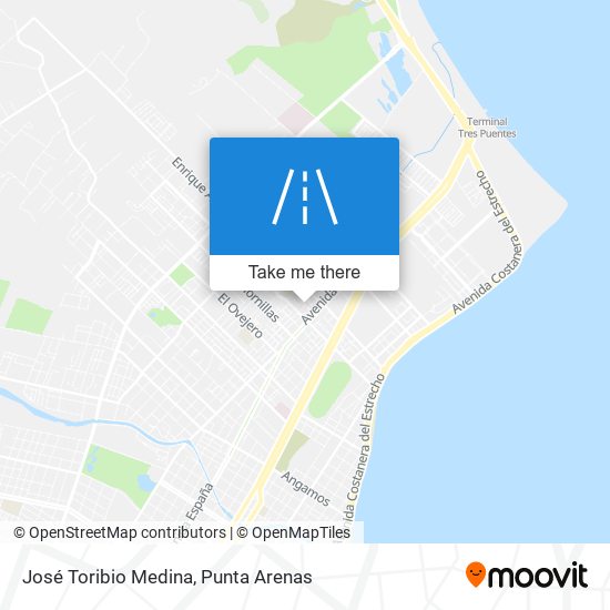 José Toribio Medina map