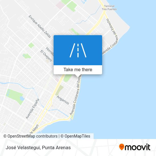 José Velastegui map