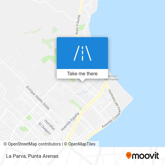 Mapa de La Parva