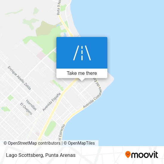 Mapa de Lago Scottsberg