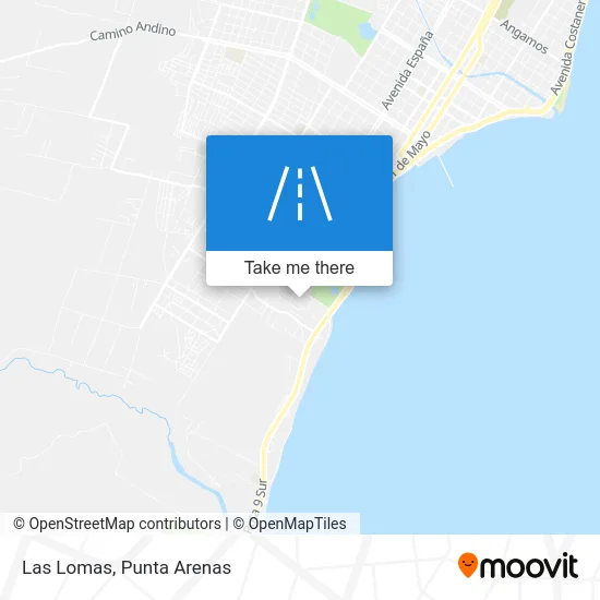 Las Lomas map