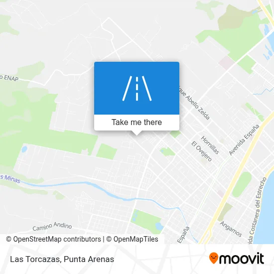 Las Torcazas map